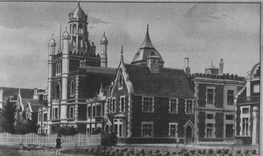 Photograph, Benevolent Asylum, from the Excelsior Album of Ballarat Views
