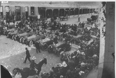 Photograph, Visit of General Pau to Ballarat, 1918