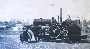 Photograph, Jelbart Road Roller circa 1930s