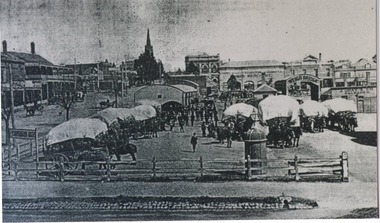 Photograph, Haymarket, Ballarat circa 1906