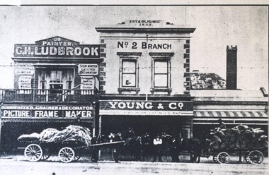 Photograph, G.H. Ludbrook & Young & Co No. 2 Branch, Ballarat circa 1906