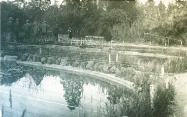 Photograph, Fish Hatchery, Lake Wendouree circa 1900