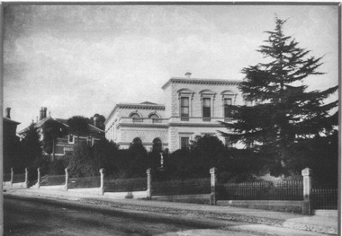Photograph, East Ballarat Town Hall & Court House circa 1890s