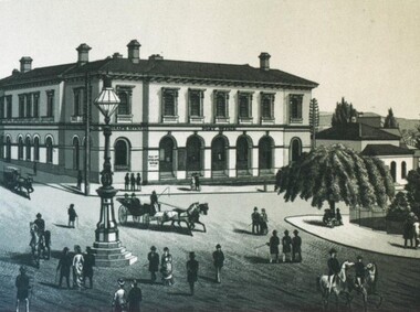 Photograph, Post Office Building & Free Library, Sturt Street Ballarat