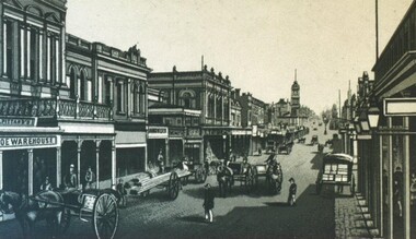 Photograph, Bridge Street, Ballarat