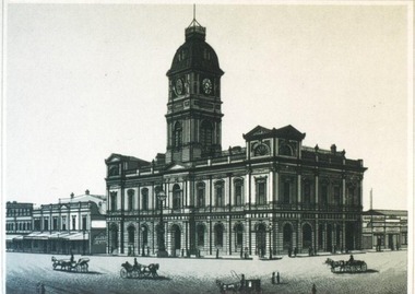 Photograph, Ballarat Town Hall