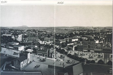 Photograph, Panorama view of Sturt Street circa 1870