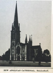 Photograph, Proposed Anglican Cathedral, Ballarat