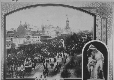 Photograph, 8 Hours Day Procession, Ballarat circa 1893