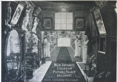 Photograph, Main entrance Coliseum Picture Palace circa 1915