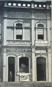 Photograph, Franklin Building, Ballarat circa 1915