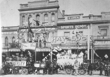 Photograph, Boer War Celebrations, Ballarat circa 1902