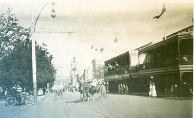 Photograph, Golden City Hotel, Ballart circa 1916