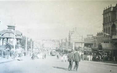 Photograph, Camp Street Gardens, Ballart circa 1916