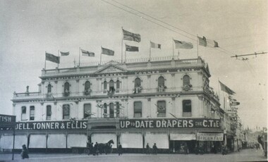 Photograph, Cowdell Tonner & Ellis Drapery Store, Ballarat circa 1916