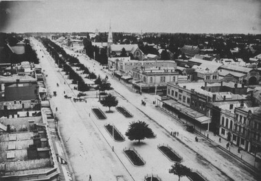 Photograph, Western view from Ballarat Town Hall Tower 1899