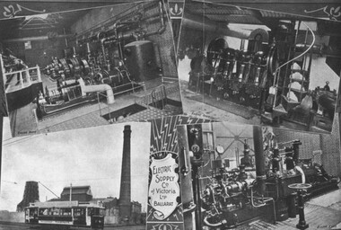 Photograph - Card Box Photographs, Electric Supply Company of Victoria Ltd, Ballarat c1915