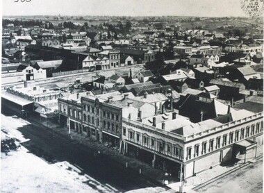 Photograph - Card Box Photographs, Criterion Hotel, Ballarat 1872