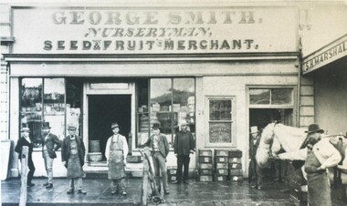 Photograph - Card Box Photographs, George Smith, Nurseryman.  Ballarat c1870