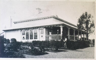 Photograph - Card Box Photographs, George Smith's residence, Ballarat c1870