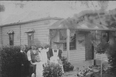 Photograph - Card Box Photographs, Schmidt family circa 1901