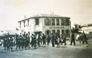 Photograph - Card Box Photographs, Ladies Highland Pipe Band