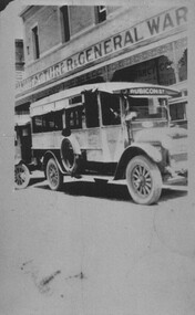Photograph - Card Box Photographs, Omnibus, Ballarat circa 1925