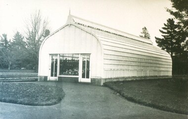 Photograph - Card Box Photographs, Keel Glasshouse, Ballarat Botanic Gardens circa 1915