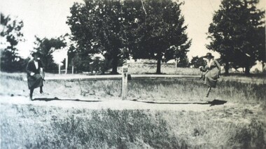 Photograph - Card Box Photographs, See Saw at Eureka Stockade Reserve circa 1920