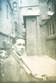 Photograph - Card Box Photographs, Rear of the Ballarat Banking Co. building circa 1920
