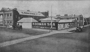 Photograph - Card Box Photographs, E. Rowlands Pty Ltd Soft Drink Factory 1916. From Citizens & Sports publication