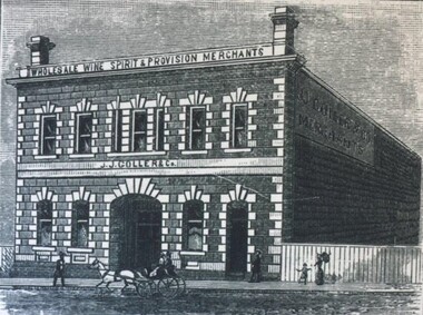 Photograph - Card Box Photographs, Gollers & Co Warehouse, Ballarat 1888