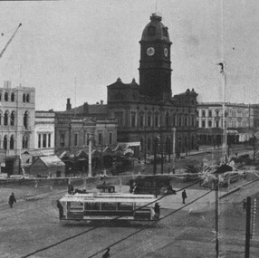 Photograph - Card Box Photographs, View south west along Sturt Street, Ballarat circa 1905.  From Star 1855-1905 Jubilee publication