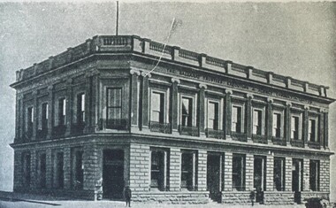 Photograph - Card Box Photographs, Ballarat Trustees Building, Ballarat 1917.  From Ballarat Illustrated 1917 publication