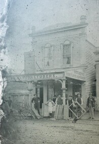 Photograph - Card Box Photographs, Butler & Co Venetian Blind Maker, Ballarat circa 1900