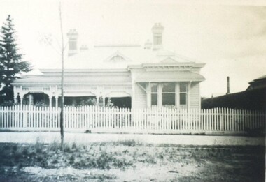 Photograph - Card Box Photographs, Residence of J.B. Camerons, Ballarat circa 1950