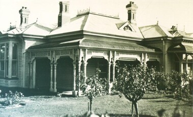 Photograph - Card Box Photographs, Residence of J.B. Camerons, Ballarat circa 1950