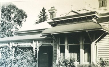 Photograph - Card Box Photographs, Residence of J.B. Camerons, Ballarat circa 1950