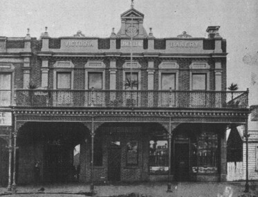 Photograph - Card Box Photographs, Advertisement for J.M. Kline Bakery.  Ballarat Courier Supplement 15/12/1909