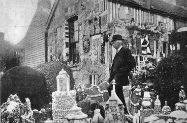 Photograph - Card Box Photographs, Old Curiosity Shop, Ballarat circa 1903