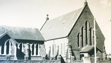 Postcard - Card Box Photographs, Christ Church Cathedral, Ballarat circa 1950