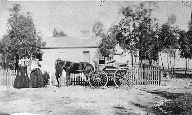 Photograph - Card Box Photographs, Site of St Martins in the Pine circa 1880