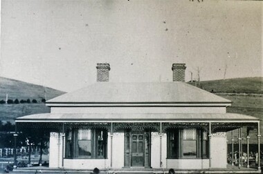Photograph - Card Box Photographs, Residence of the Coghlan Family circa 1900