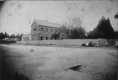 Photograph - Card Box Photographs, Original Convent of Mercy, Ballarat circa 1895