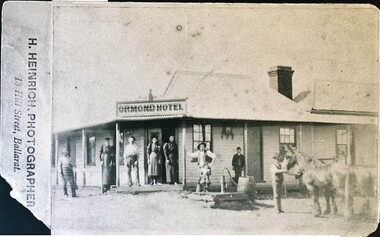 Photograph - Card Box Photographs, Ormond Hotel, Springbank circa 1910