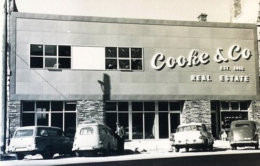 Photograph - Card Box Photographs, Cooke & Co Real Estate, Ballarat circa 1960