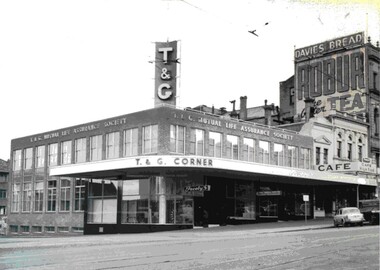 Photograph - Card Box Photographs, T & G Corner, Ballarat circa 1960