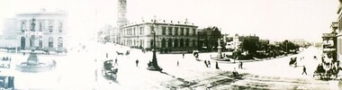 Photograph - Card Box Photographs, Panorama view of Sturt Street, Ballarat circa 1903