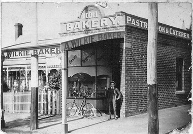 Photograph - Card Box Photographs, A. Wilkie's Model Bakery, Ballarat circa 1915