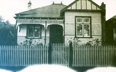 Photograph - Card Box Photographs, A. Stevenson's Residence, Ballarat circa 1925